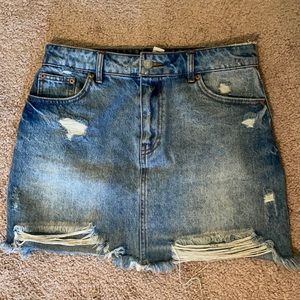 Jean Skirt